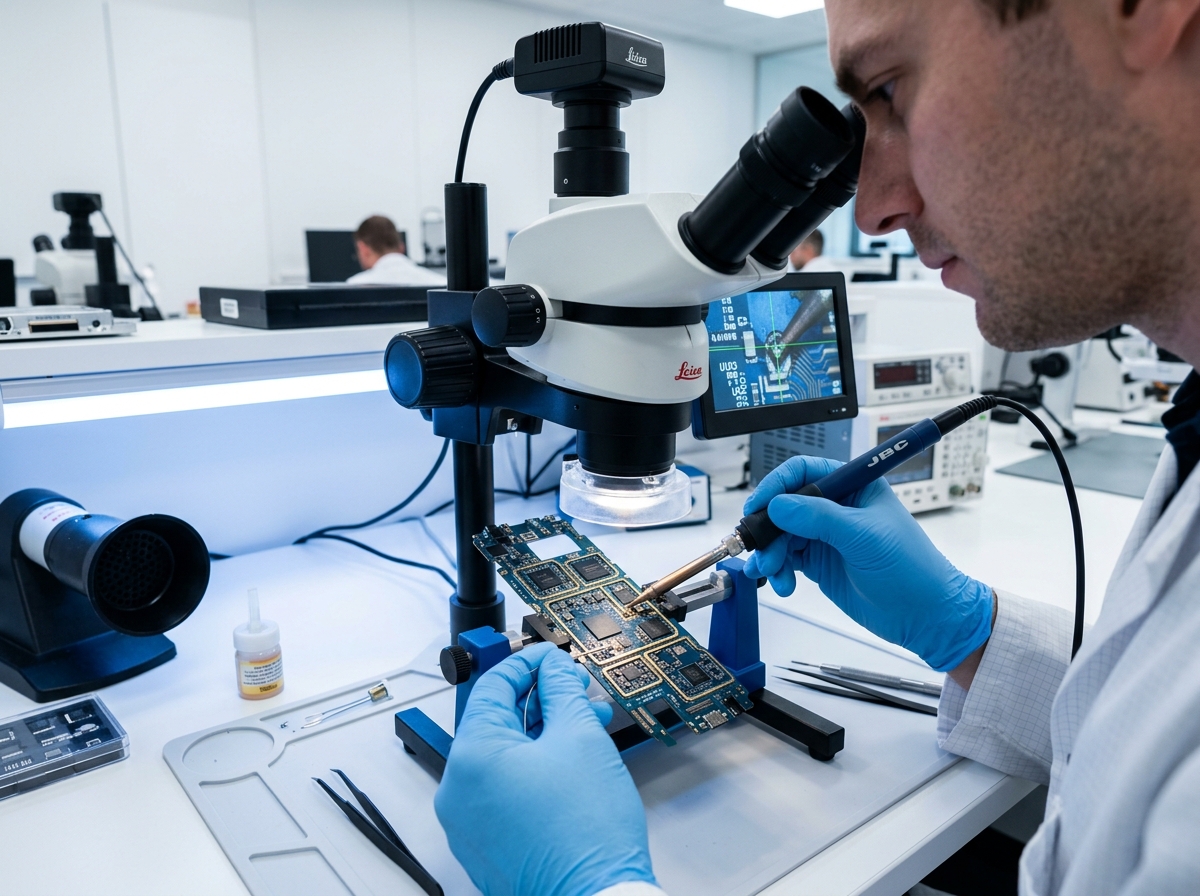 Laboratorio de microscopía electrónica de precisión STFGLOBAL
